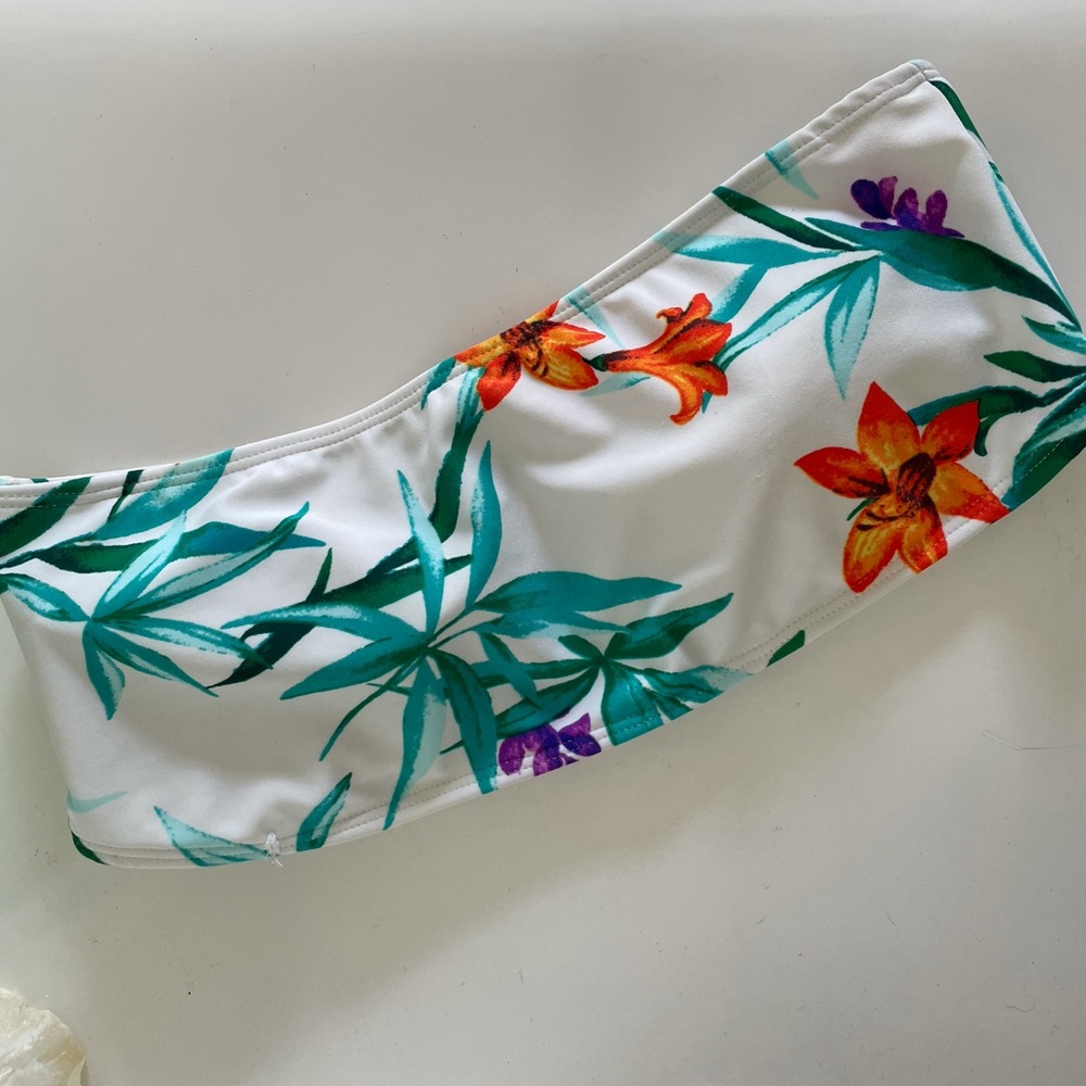 Bandeau Bikini Top and Bottom